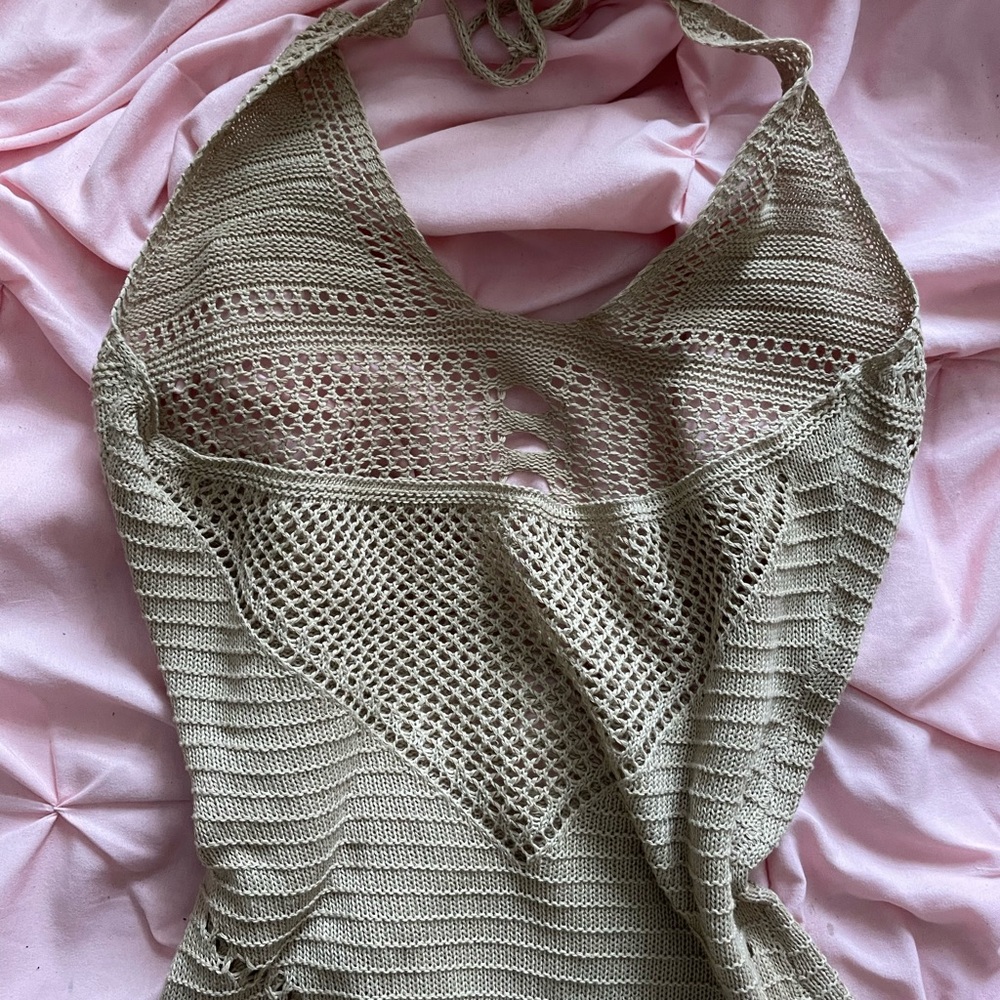 Crochet y2k halter top